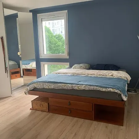 8 Pers. App Elegant Proche Paris * Villeneuve-la-Garenne